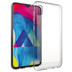 Accezz skaidrus TPU galinis dangtelis Samsung Galaxy A10 telefonui - skaidrus