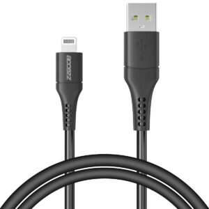 Accezz MFI sertifikuotas Lightning į USB laidas – 1 m – Juodas