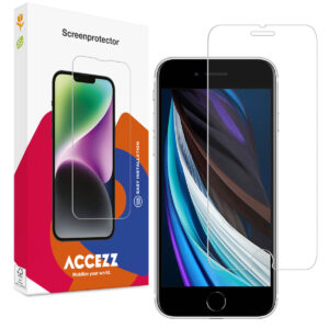 Accezz ekrano apsauga iš grūdinto stiklo, skirta iPhone SE (2022 / 2020)