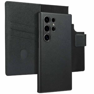 Accezz 2-in-1 odinis atverčiamas dėklas su MagSafe, skirtas Samsung Galaxy S24 Ultra – Onyx Black