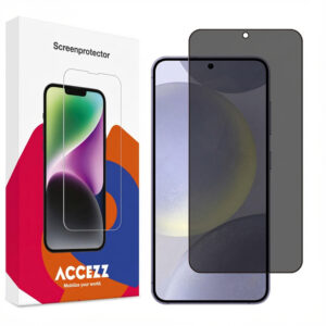 Accezz privatumą saugantis grūdinto stiklo ekrano apsauginis stiklas, skirtas Samsung Galaxy S24 Plus / S25 Plus