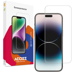 Accezz ekrano apsauga iš grūdinto stiklo, skirta iPhone 15 Plus / 15 Pro Max / 16 Plus