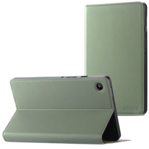 Accezz Classic atverčiamas dėklas, skirtas Samsung Galaxy Tab A9 8.7 colio – Žalias