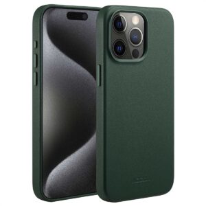 Accezz MagSafe odinis nugarėlės dėklas, skirtas iPhone 15 Pro Max – kedro žalumo