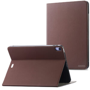 Accezz Classic atverčiamas dėklas, skirtas iPad Air 11 colių (2026) M4 / (2025) M3 / (2024) M2 / Air 5 (2022) / Air 4 (2020) – rudas