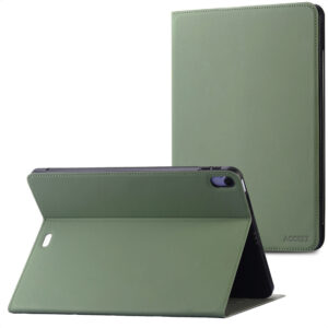 Accezz Classic atverčiamas dėklas, skirtas iPad Air 11 colių (2026) M4 / (2025) M3 / (2024) M2 / Air 5 (2022) / Air 4 (2020) - Žalias