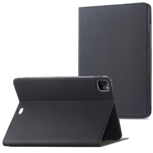 Accezz Classic atverčiamas dėklas, skirtas iPad Pro 12.9 (2020/2021/2022) – Juodas