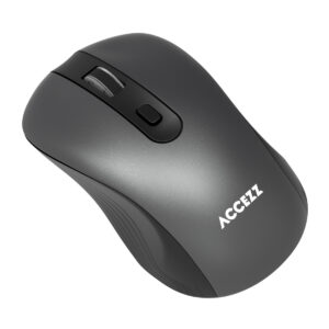 Accezz belaidė pelė - Bluetooth / USB-A adapteris - Pilka