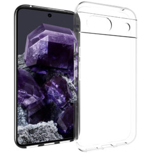 Accezz skaidrus TPU galinis dangtelis, skirtas Google Pixel 8a – skaidrus