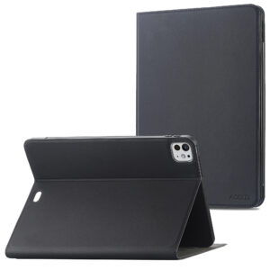 Accezz Classic atverčiamas dėklas, skirtas iPad Pro 11 (2025) M5 / (2024) M4 – Juodas