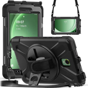 Accezz Pr2235 dėklas, skirtas Samsung Galaxy Tab Active 5 – juodas