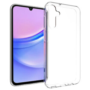 Accezz skaidrus TPU galinis dangtelis, skirtas Samsung Galaxy A15 (5G/4G) – skaidrus