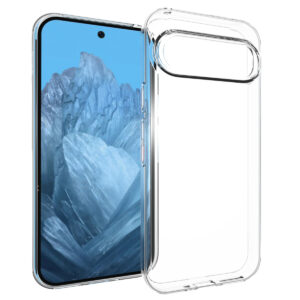 Accezz skaidrus TPU galinis dangtelis, skirtas Google Pixel 9 / 9 Pro – skaidrus