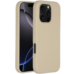 Accezz skysto silikono dėklas su MagSafe, skirtas iPhone 16 Pro – Stone