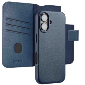 Accezz 2-in-1 odinis atverčiamas dėklas su MagSafe, skirtas iPhone 16 – Nightfall Blue