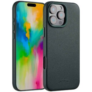 Accezz MagSafe odinis galinis dangtelis, skirtas iPhone 16 Pro Max – kedro žalia