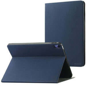 Accezz Classic atverčiamas dėklas, skirtas iPad 11 (2025) 11 colių A16 / iPad 10 (2022) 10.9 colių - Tamsiai mėlynas