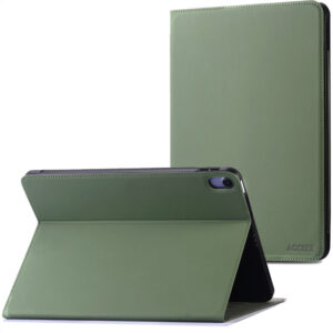 Accezz Classic atverčiamas dėklas, skirtas iPad 11 (2025) 11 colių A16 / iPad 10 (2022) 10.9 colio – žalias
