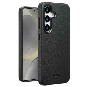 Accezz MagSafe odinis nugarėlės dėklas, skirtas Samsung Galaxy S25 Plus – Onyx Black