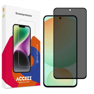 Accezz privatumą saugantis grūdinto stiklo ekrano apsaugos stiklas, skirtas Samsung Galaxy S24 FE / A36 / A37 / A56