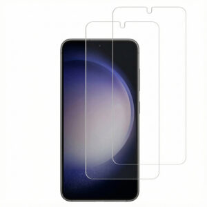 Accezz ekrano apsauga, 2 vnt. grūdinto stiklo rinkinys, skirta Samsung Galaxy S22 / S23