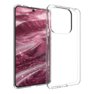 Accezz skaidrus TPU galinis dangtelis, skirtas Xiaomi Redmi Note 14 (4G) – skaidrus