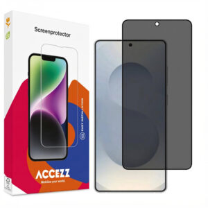 Accezz privatumą saugantis grūdinto stiklo ekrano apsauginis stiklas, skirtas Samsung Galaxy S25 Edge