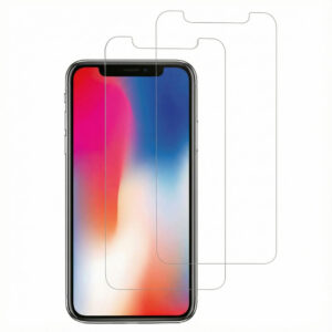 Accezz grūdinto stiklo ekrano apsauga, 2 vnt. pakuotė, skirta iPhone 11 Pro / Xs / X