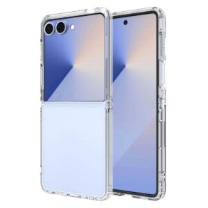 Accezz Xtreme Impact dėklas, skirtas Samsung Galaxy Z Flip 7 – skaidrus