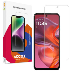 Accezz ekrano apsauga iš grūdinto stiklo, skirta Motorola Moto G05 / E15