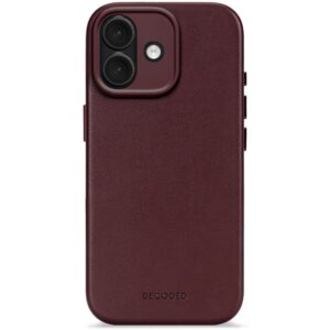 Decoded odinis galinis dangtelis MagSafe, skirtas iPhone 17 – Bordo spalvos