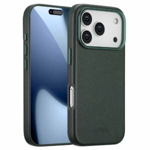 Accezz MagSafe odinis galinis dangtelis, skirtas iPhone 17 Pro – kedro žalia
