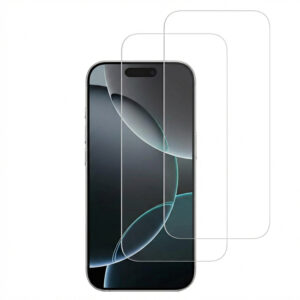 Accezz ekrano apsauga, 2 vnt. grūdinto stiklo rinkinys, skirta iPhone Air