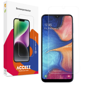 Accezz ekrano apsauga iš grūdinto stiklo, skirta Samsung Galaxy A20e