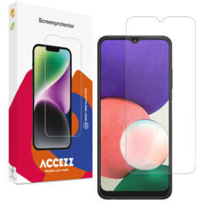 Accezz ekrano apsauga iš grūdinto stiklo, skirta Samsung Galaxy A22 (5G)
