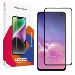 Accezz Full Cover grūdinto stiklo ekrano apsauga, skirta Samsung Galaxy S10