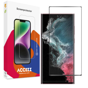 Accezz grūdinto stiklo ekrano apsauga, skirta Samsung Galaxy S22 Ultra