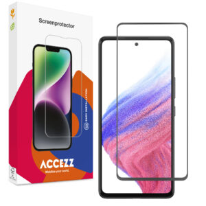 Accezz Full Cover ekrano apsauga iš grūdinto stiklo, skirta Samsung Galaxy A51