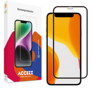 Accezz Full Cover ekrano apsauga iš grūdinto stiklo, skirta iPhone 12 Mini