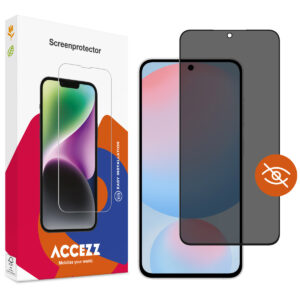 Accezz privatumą užtikrinantis grūdinto stiklo ekrano apsaugos stiklas, skirtas Samsung Galaxy S26 FE / S25 FE / A57