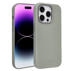 Accezz MagSafe odinis galinis dangtelis, skirtas iPhone 14 Pro – šviesiai pilkas