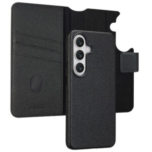 Accezz 2-in-1 odinis atverčiamas dėklas su MagSafe, skirtas Samsung Galaxy S26 Plus – Onyx Black