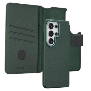 Accezz 2-in-1 odinis atverčiamas dėklas su MagSafe, skirtas Samsung Galaxy S26 Ultra – Cedar Green