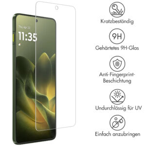 Accezz ekrano apsauga iš grūdinto stiklo, skirta Motorola Edge 70