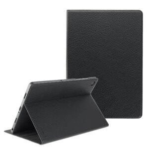 Selencia Riva atverčiamas dėklas, skirtas Samsung Galaxy Tab A11 Plus – juodas