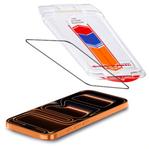 Accezz grūdinto stiklo ekrano apsauga su aplikatoriumi – 2 vnt. pakuotė, skirta iPhone 17 Pro Max
