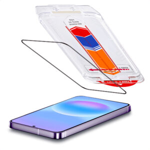 Accezz grūdinto stiklo ekrano apsauga su aplikatoriumi – 2 vnt. pakuotė, skirta Samsung Galaxy A57 (5G)