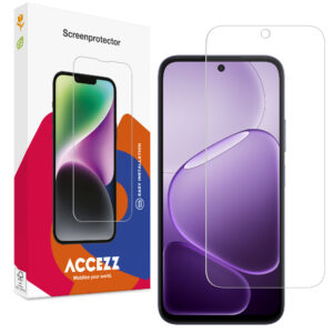 Accezz grūdinto stiklo ekrano apsauga, skirta Oppo A6x (4G/5G)
