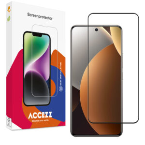 Accezz Full Cover ekrano apsauga iš grūdinto stiklo, skirta Xiaomi Redmi Note 15 Pro (4G)