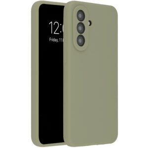 Accezz skysto silikono dėklas, skirtas Samsung Galaxy A37 (5G) – vario žalumo